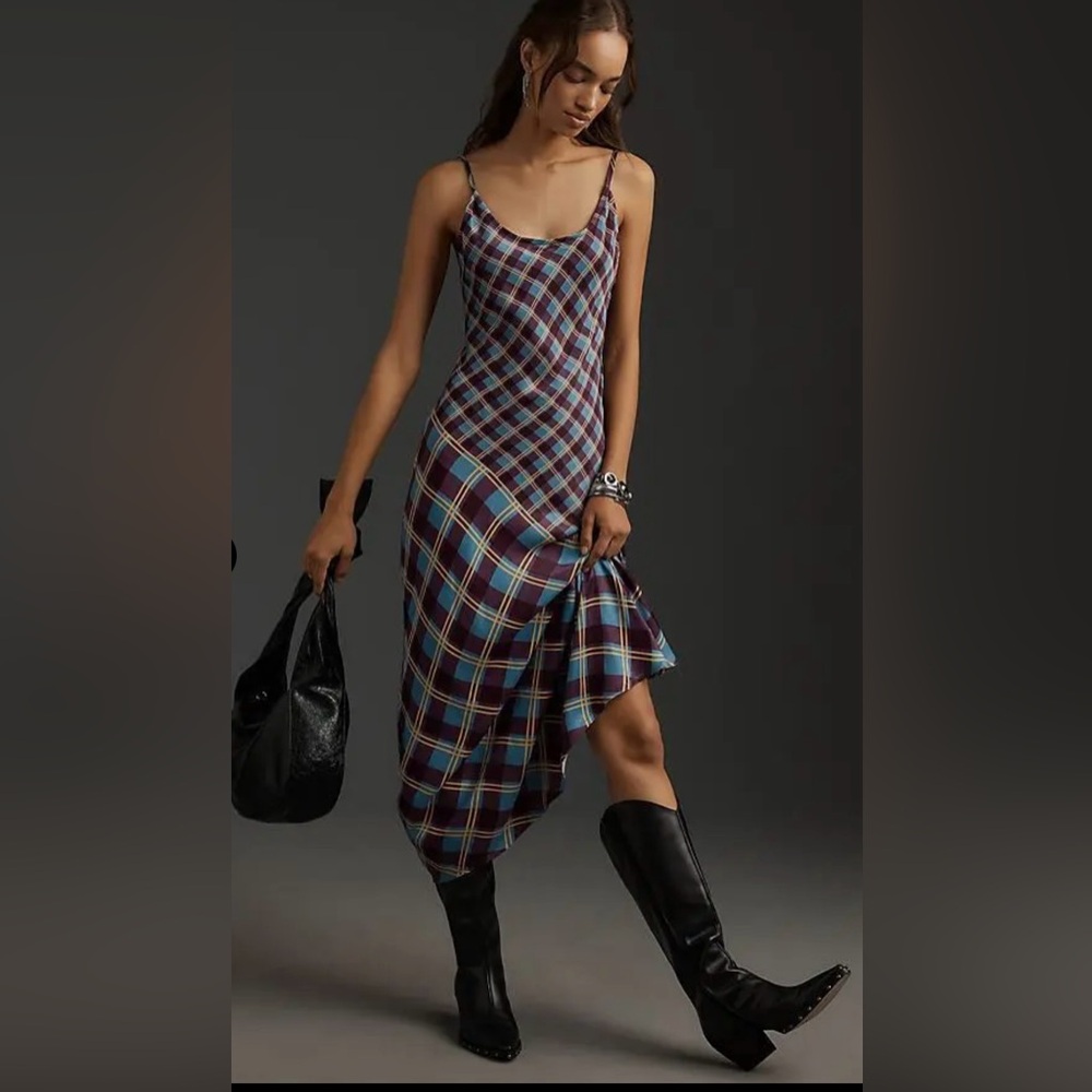 Anthropologie Silk Maxi XS